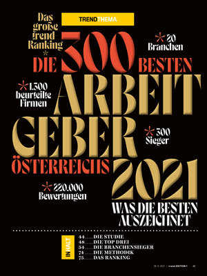[Translate to HU:] Prangl gehört zu den Top 300 Arbeitgebern Österreichs.